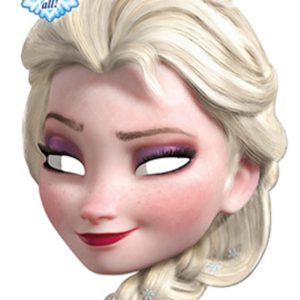 Pahvinaamari Frozen Elsa