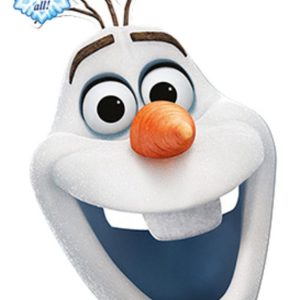 Pahvinaamari Frozen Olaf