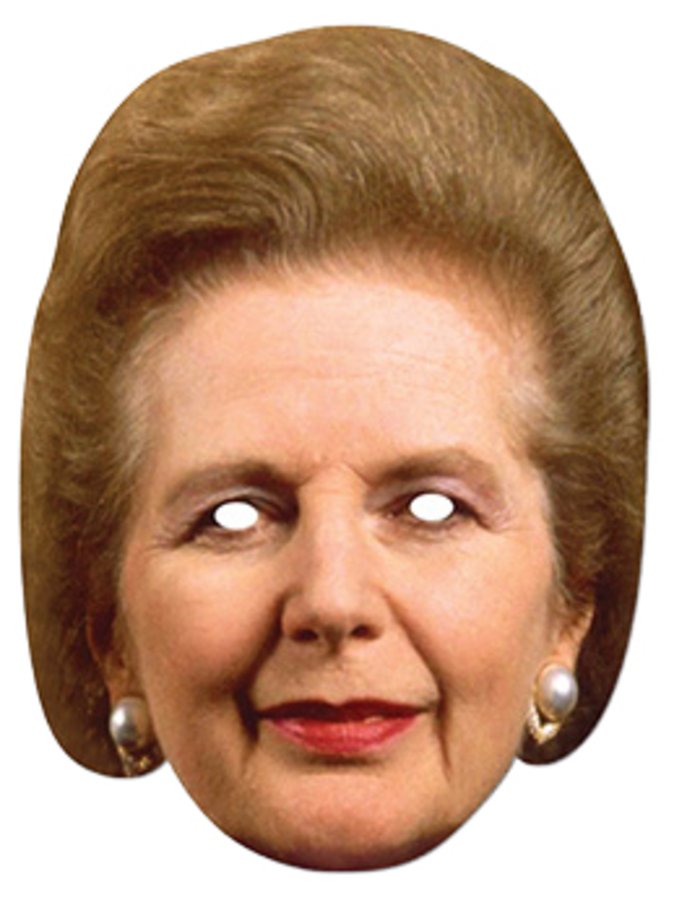 Pahvinaamari Margaret Thatcher