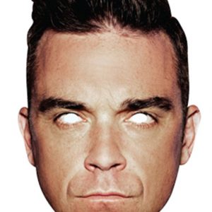 Pahvinaamari Robbie Williams