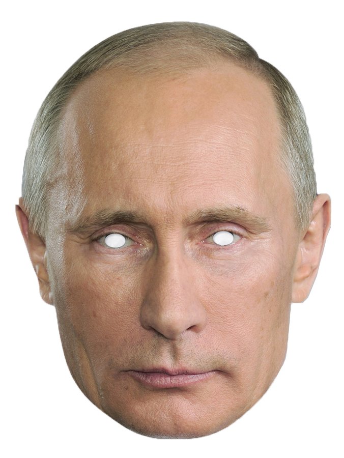 Pahvinaamari Vladimir Putin