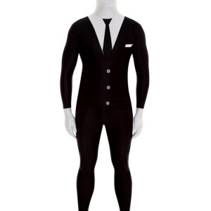Slender Man Morphsuit Naamiaisasu