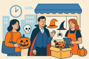 Halloween-kauden ruuhka ja hankinta ajoissa