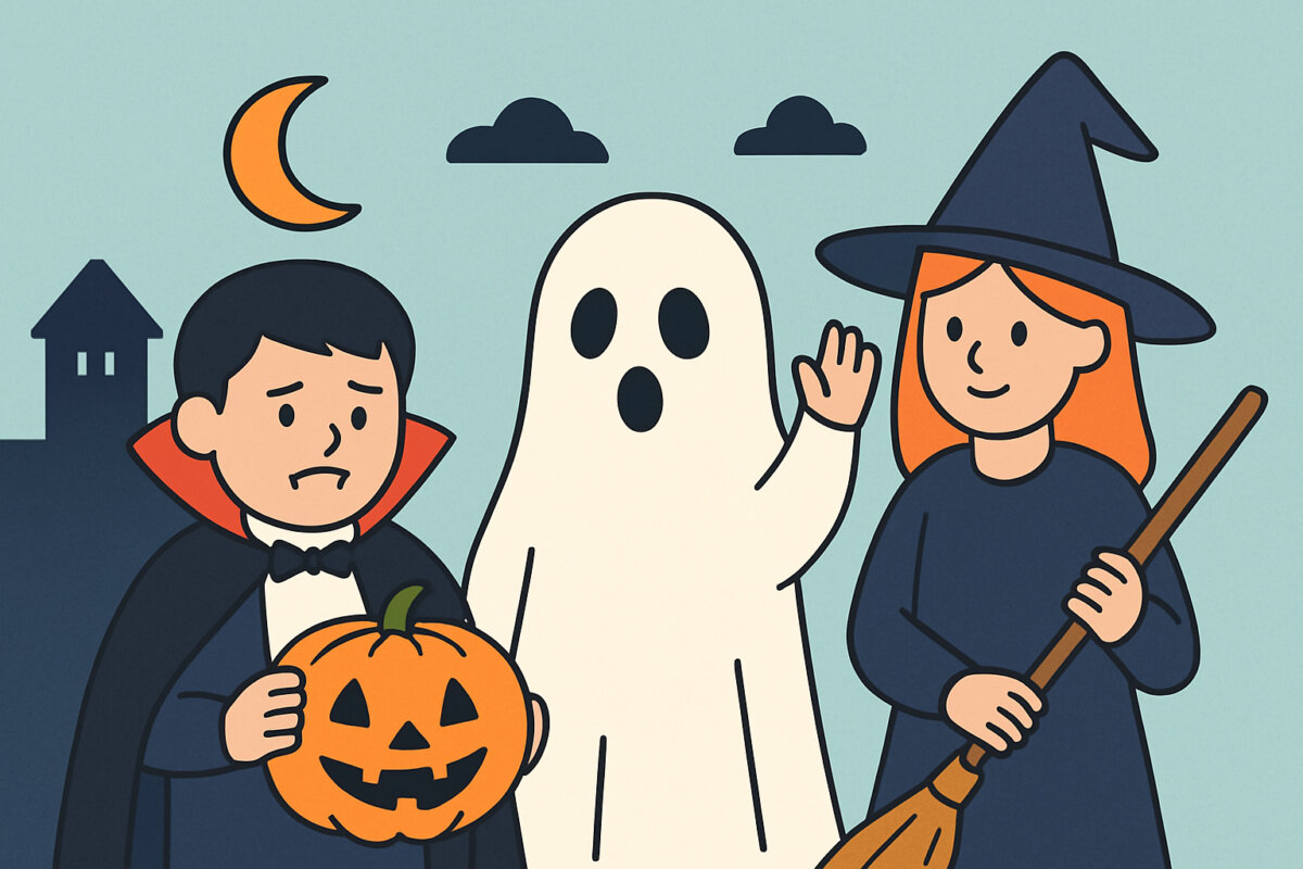 Lasten Halloween-asut – pelottavuuden sopiva taso